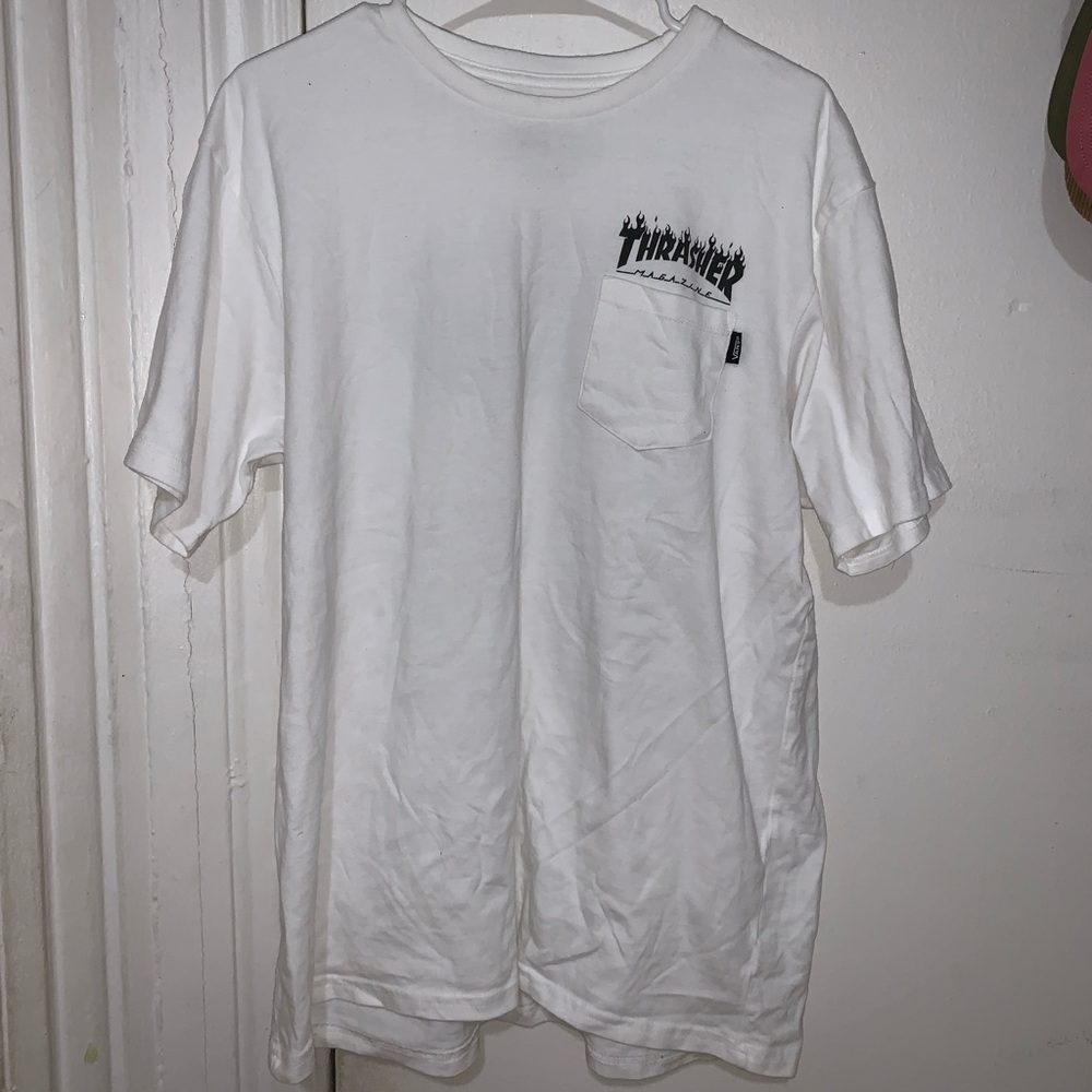 VANS x THRASHER POCKET T-SHIRT